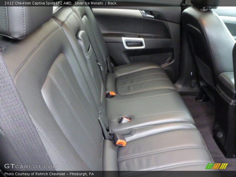 Silver Ice Metallic / Black 2012 Chevrolet Captiva Sport LTZ AWD