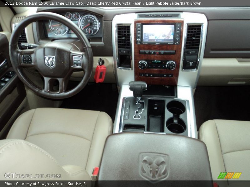 Dashboard of 2012 Ram 1500 Laramie Crew Cab