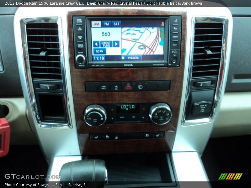 Controls of 2012 Ram 1500 Laramie Crew Cab