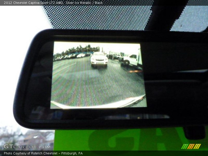 Silver Ice Metallic / Black 2012 Chevrolet Captiva Sport LTZ AWD