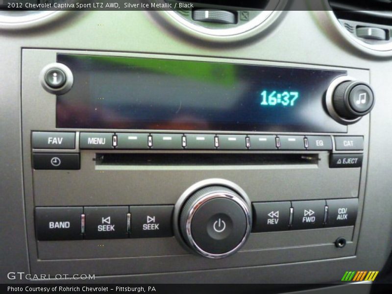 Silver Ice Metallic / Black 2012 Chevrolet Captiva Sport LTZ AWD