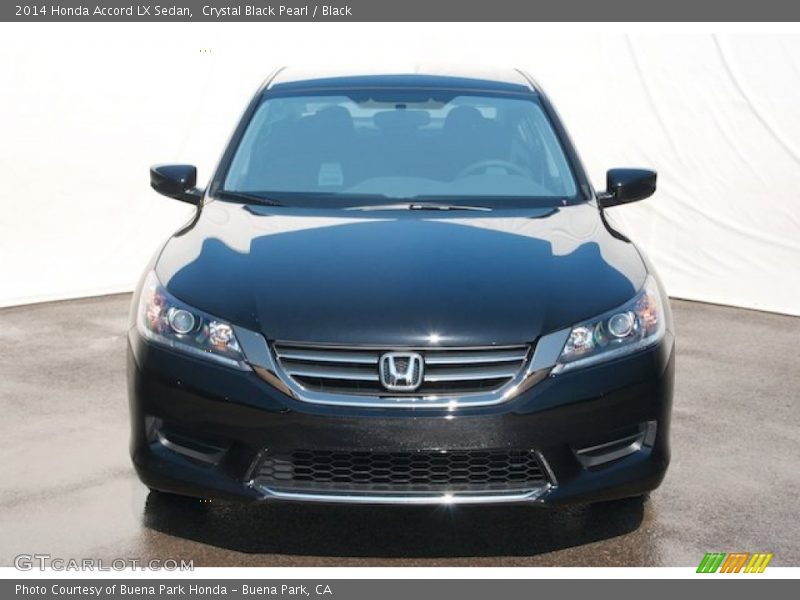 Crystal Black Pearl / Black 2014 Honda Accord LX Sedan