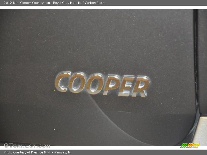 Royal Gray Metallic / Carbon Black 2012 Mini Cooper Countryman
