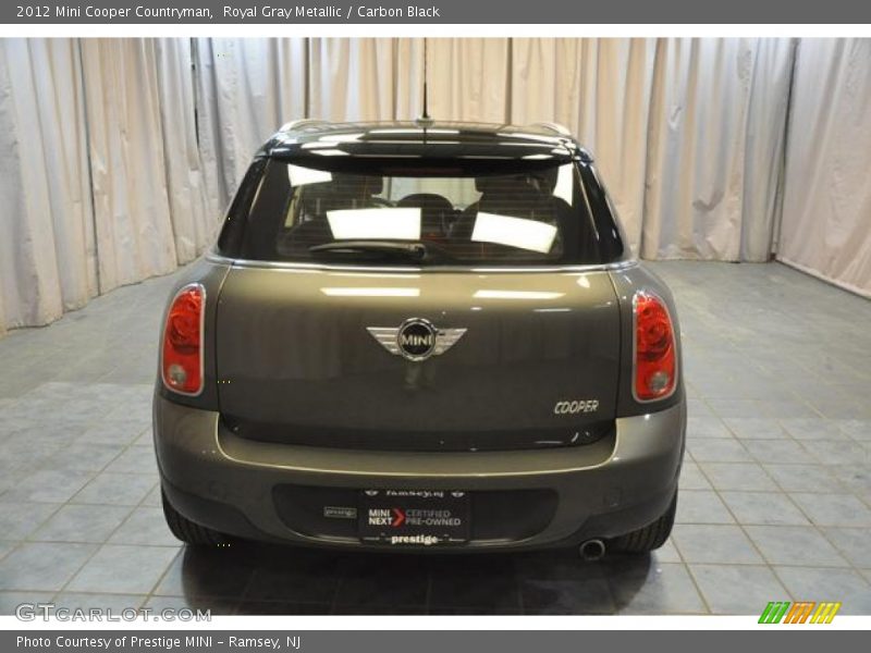Royal Gray Metallic / Carbon Black 2012 Mini Cooper Countryman