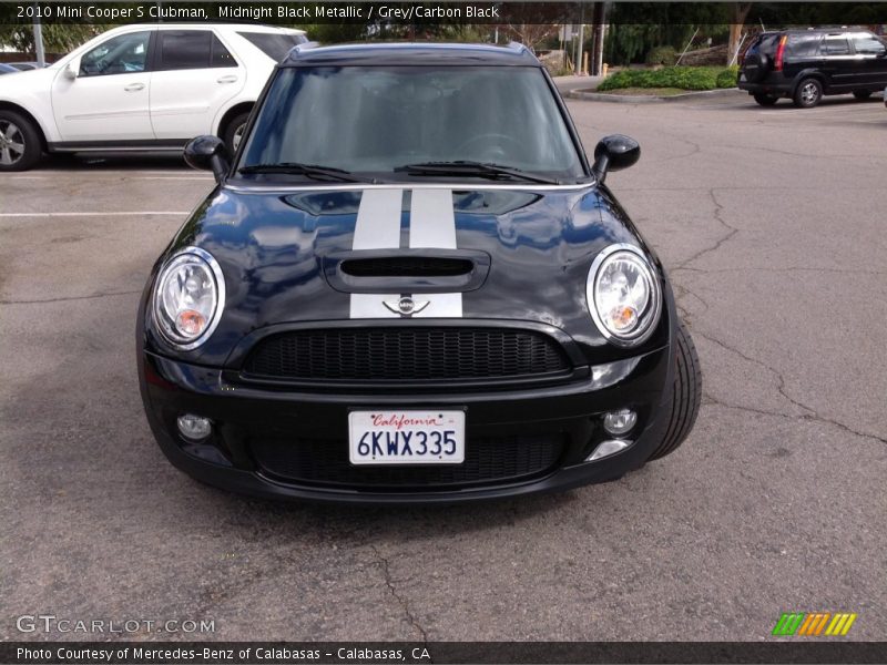 Midnight Black Metallic / Grey/Carbon Black 2010 Mini Cooper S Clubman