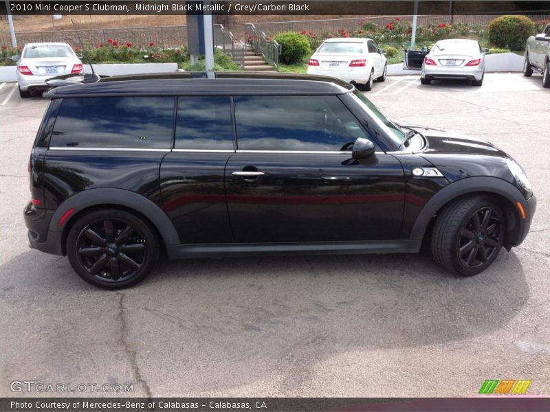 Midnight Black Metallic / Grey/Carbon Black 2010 Mini Cooper S Clubman