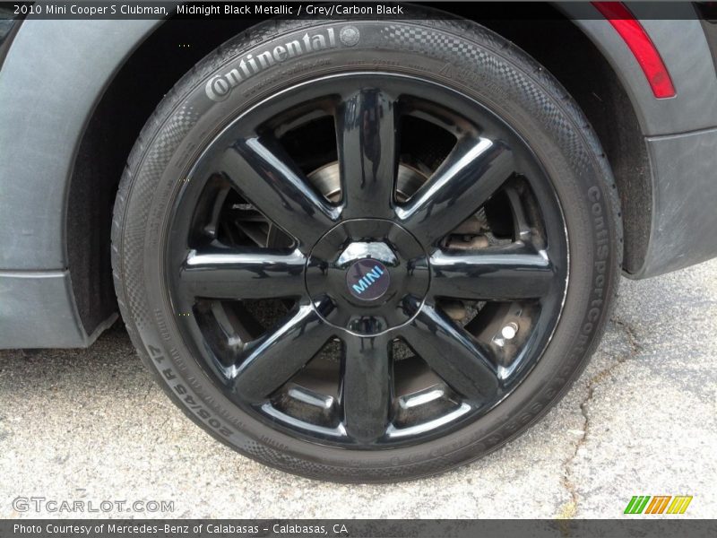Midnight Black Metallic / Grey/Carbon Black 2010 Mini Cooper S Clubman