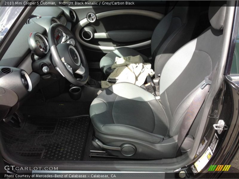 Midnight Black Metallic / Grey/Carbon Black 2010 Mini Cooper S Clubman