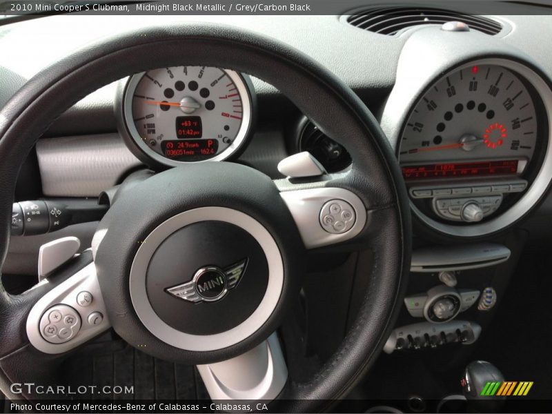 Midnight Black Metallic / Grey/Carbon Black 2010 Mini Cooper S Clubman