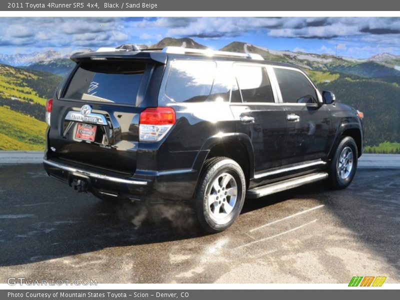 Black / Sand Beige 2011 Toyota 4Runner SR5 4x4