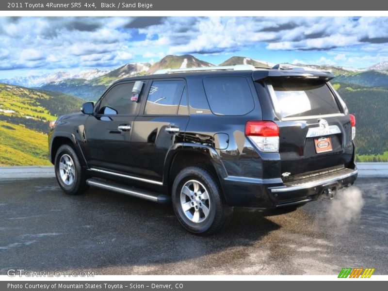 Black / Sand Beige 2011 Toyota 4Runner SR5 4x4