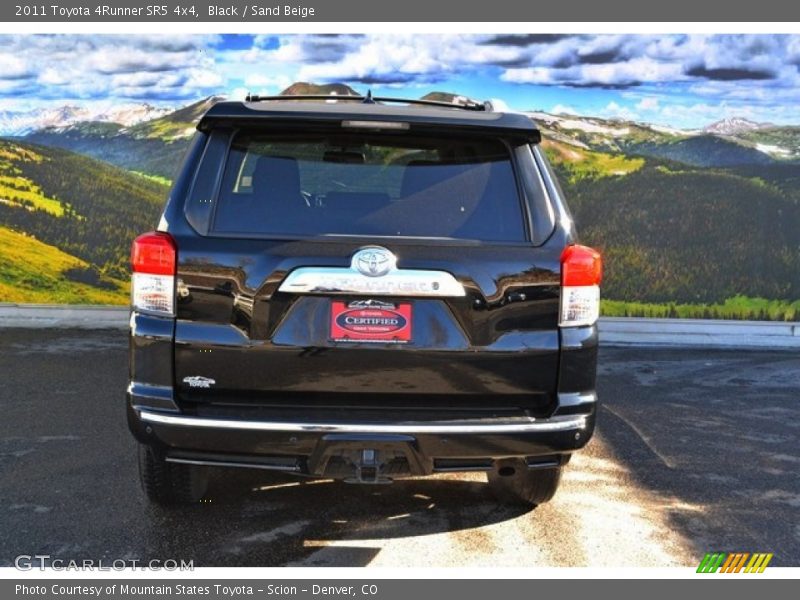 Black / Sand Beige 2011 Toyota 4Runner SR5 4x4