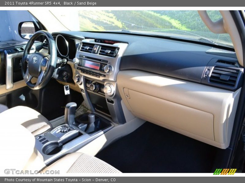 Black / Sand Beige 2011 Toyota 4Runner SR5 4x4