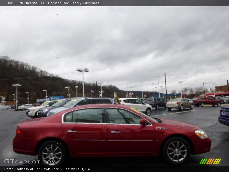 Crimson Red Pearl / Cashmere 2006 Buick Lucerne CXL