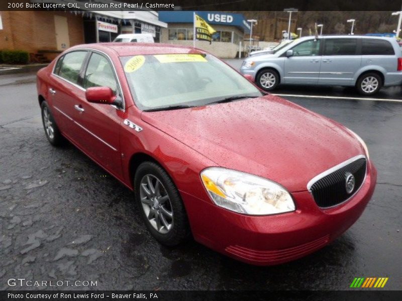 Crimson Red Pearl / Cashmere 2006 Buick Lucerne CXL