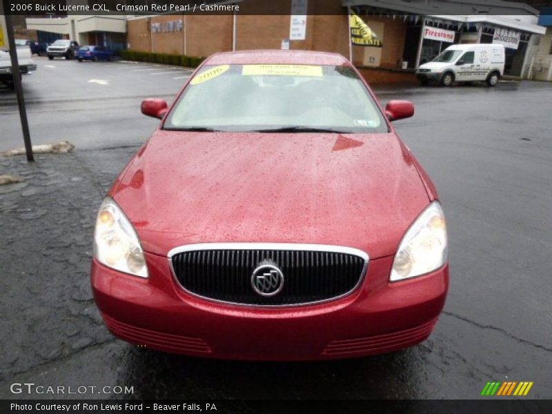 Crimson Red Pearl / Cashmere 2006 Buick Lucerne CXL