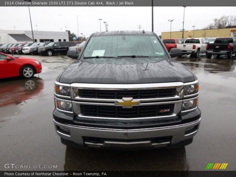 Black / Jet Black 2014 Chevrolet Silverado 1500 LTZ Z71 Double Cab 4x4