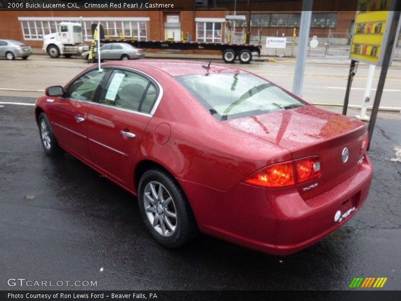 Crimson Red Pearl / Cashmere 2006 Buick Lucerne CXL