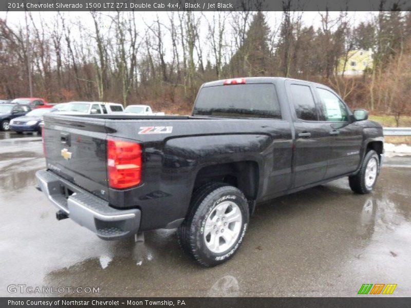 Black / Jet Black 2014 Chevrolet Silverado 1500 LTZ Z71 Double Cab 4x4