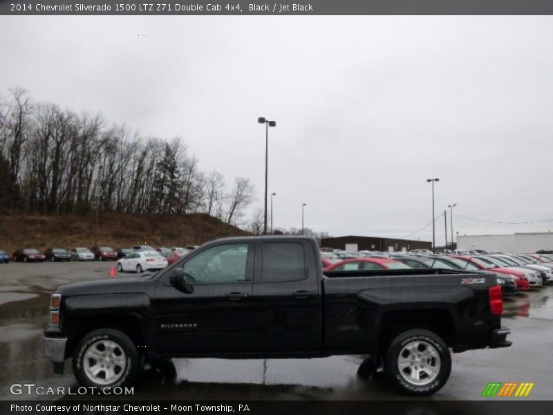 Black / Jet Black 2014 Chevrolet Silverado 1500 LTZ Z71 Double Cab 4x4