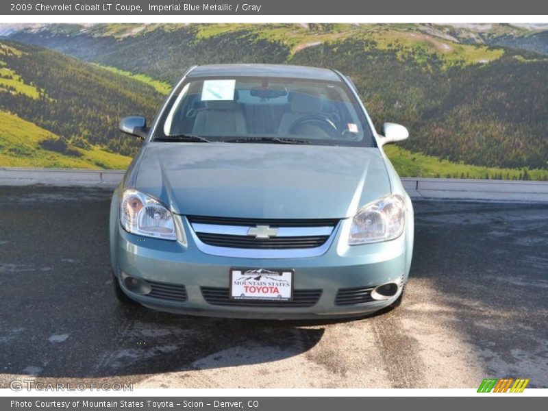 Imperial Blue Metallic / Gray 2009 Chevrolet Cobalt LT Coupe