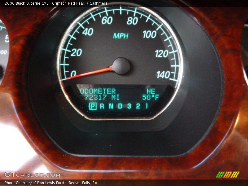Crimson Red Pearl / Cashmere 2006 Buick Lucerne CXL
