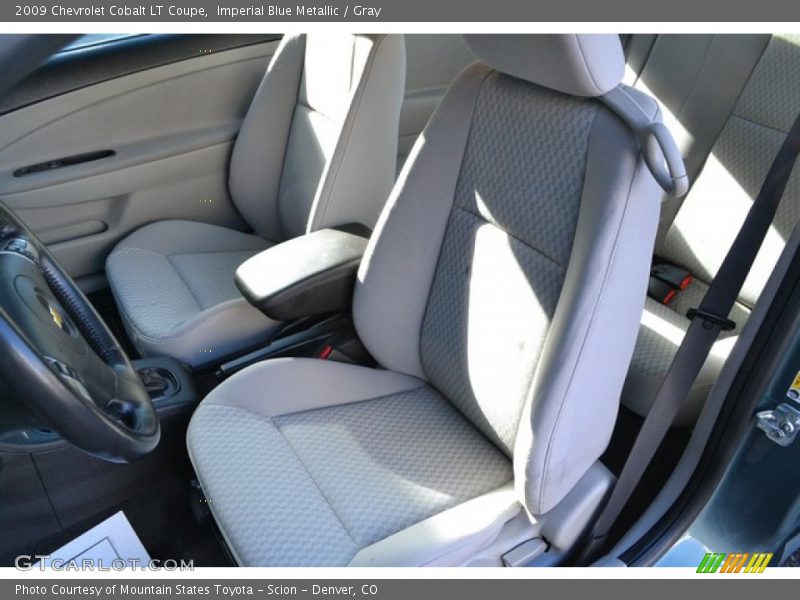 Imperial Blue Metallic / Gray 2009 Chevrolet Cobalt LT Coupe