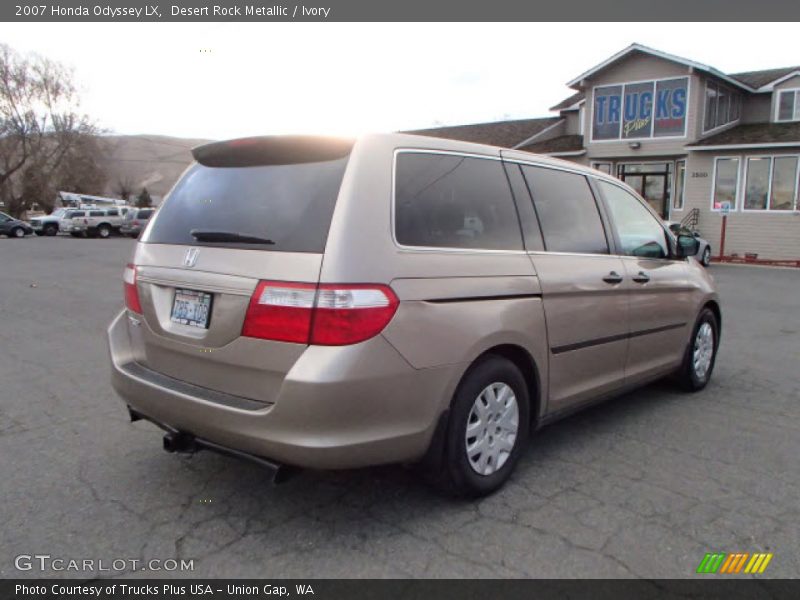 Desert Rock Metallic / Ivory 2007 Honda Odyssey LX