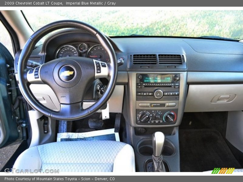 Imperial Blue Metallic / Gray 2009 Chevrolet Cobalt LT Coupe