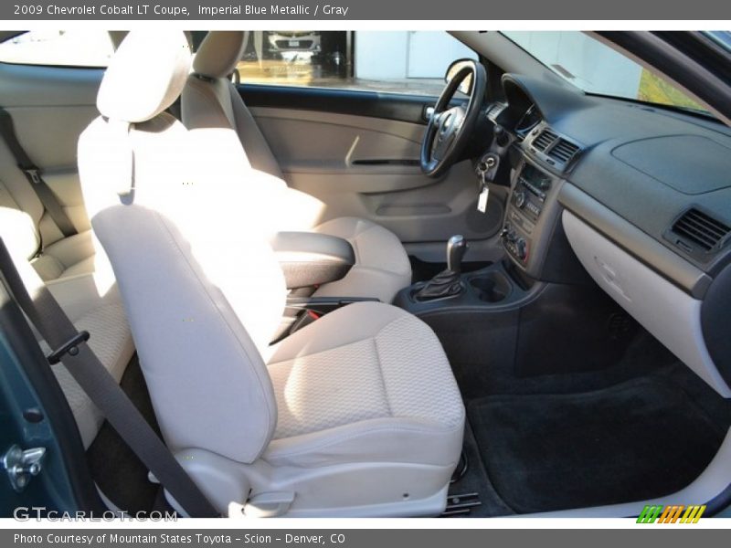 Imperial Blue Metallic / Gray 2009 Chevrolet Cobalt LT Coupe