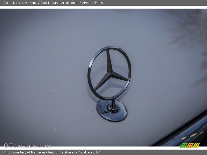 Arctic White / Almond/Mocha 2011 Mercedes-Benz C 300 Luxury