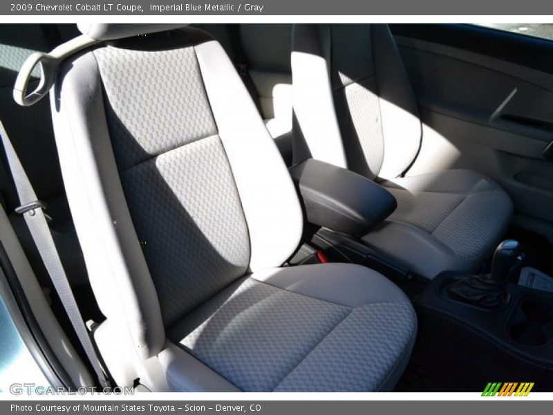 Imperial Blue Metallic / Gray 2009 Chevrolet Cobalt LT Coupe