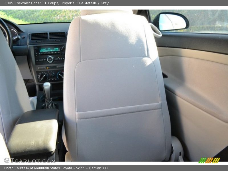 Imperial Blue Metallic / Gray 2009 Chevrolet Cobalt LT Coupe