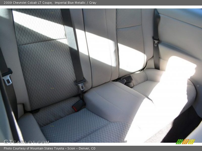 Imperial Blue Metallic / Gray 2009 Chevrolet Cobalt LT Coupe