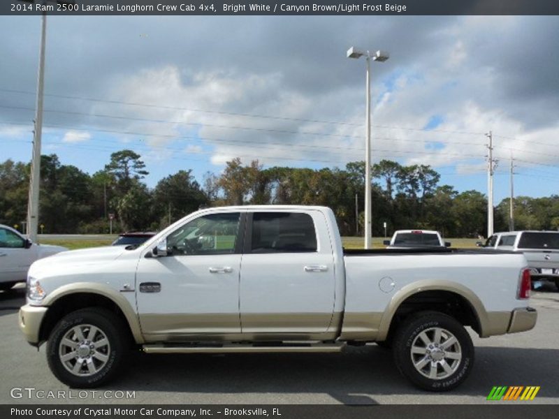  2014 2500 Laramie Longhorn Crew Cab 4x4 Bright White