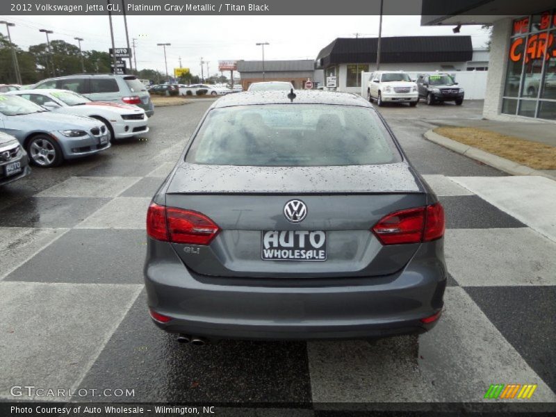 Platinum Gray Metallic / Titan Black 2012 Volkswagen Jetta GLI