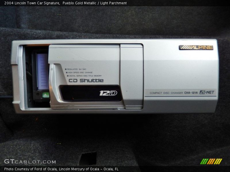 Pueblo Gold Metallic / Light Parchment 2004 Lincoln Town Car Signature