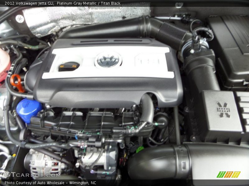 Platinum Gray Metallic / Titan Black 2012 Volkswagen Jetta GLI