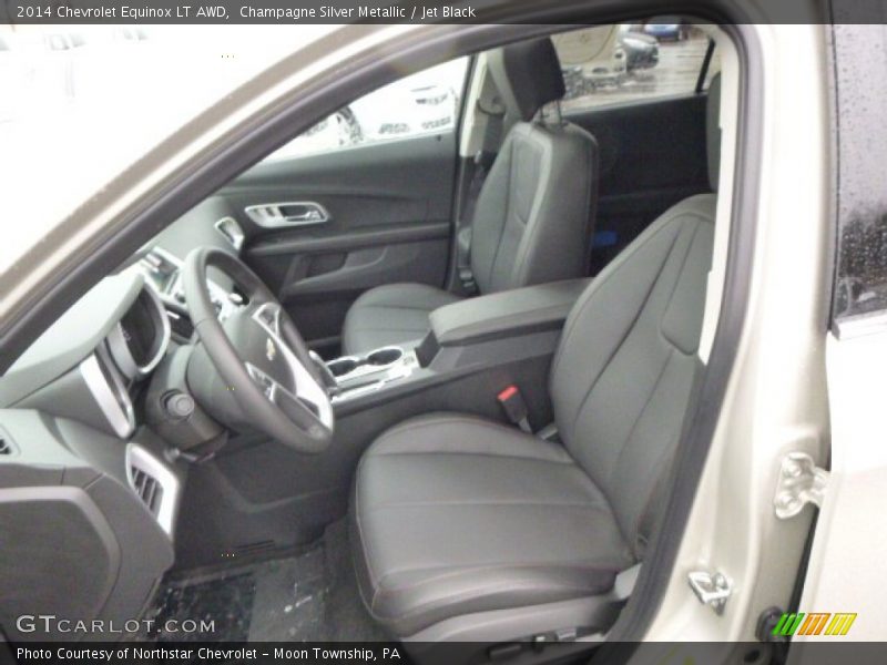 Front Seat of 2014 Equinox LT AWD