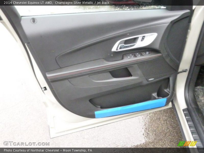 Champagne Silver Metallic / Jet Black 2014 Chevrolet Equinox LT AWD