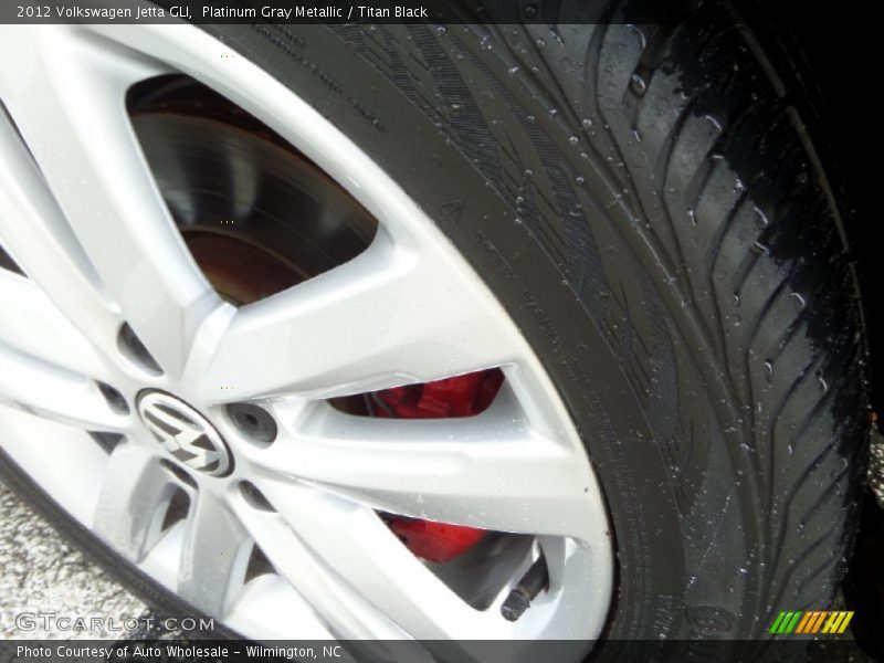 Platinum Gray Metallic / Titan Black 2012 Volkswagen Jetta GLI