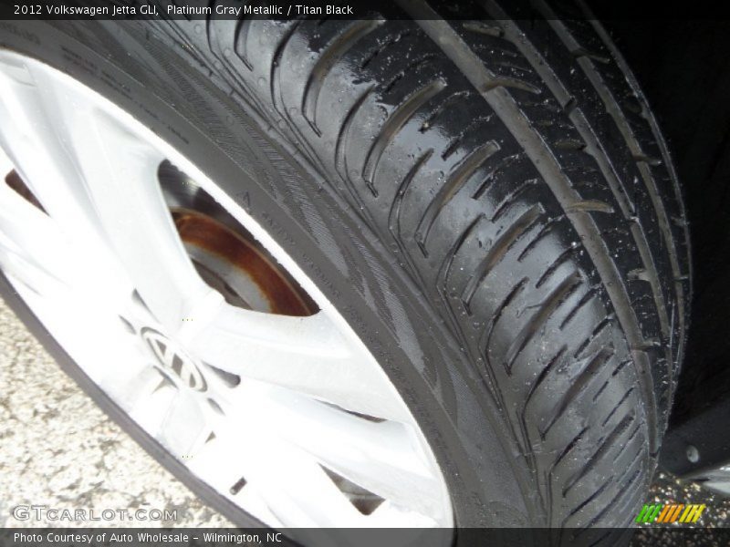 Platinum Gray Metallic / Titan Black 2012 Volkswagen Jetta GLI