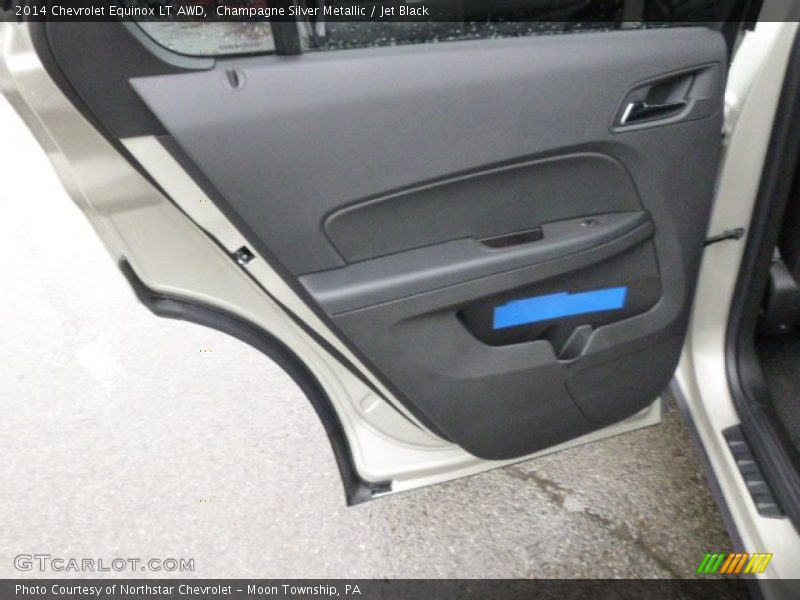 Champagne Silver Metallic / Jet Black 2014 Chevrolet Equinox LT AWD