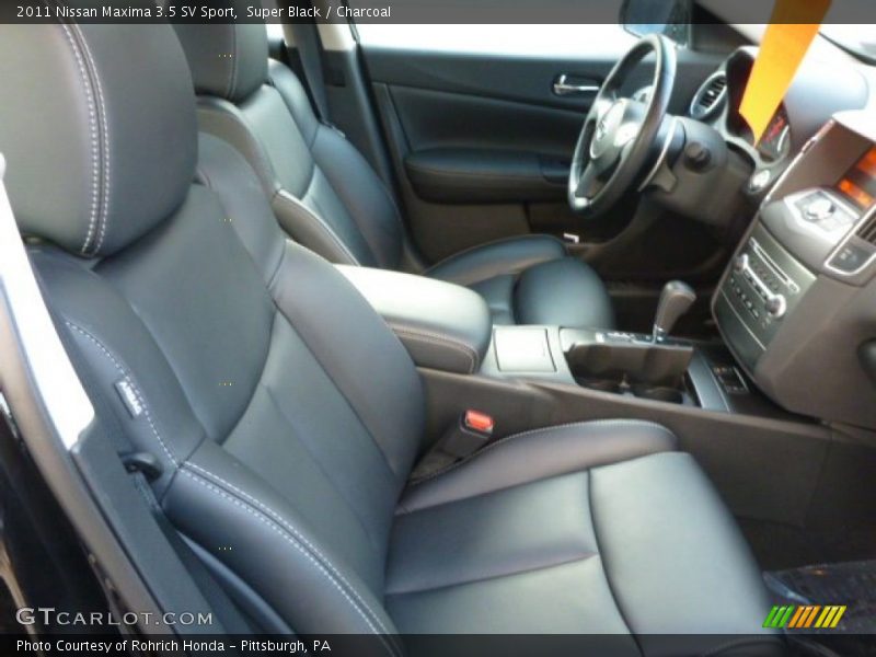 Super Black / Charcoal 2011 Nissan Maxima 3.5 SV Sport