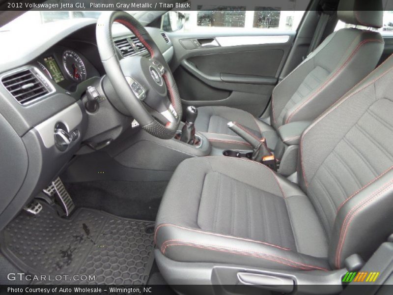 Platinum Gray Metallic / Titan Black 2012 Volkswagen Jetta GLI