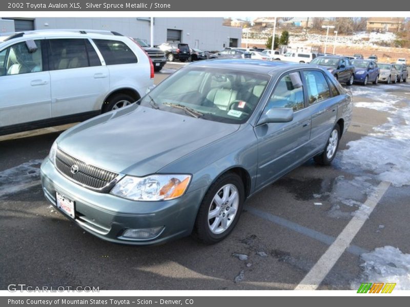 Silver Spruce Metallic / Stone 2002 Toyota Avalon XLS