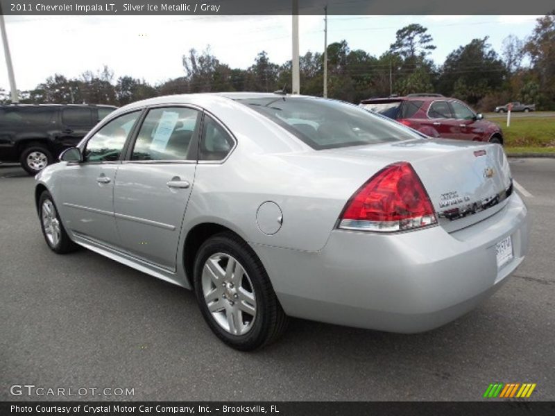 Silver Ice Metallic / Gray 2011 Chevrolet Impala LT