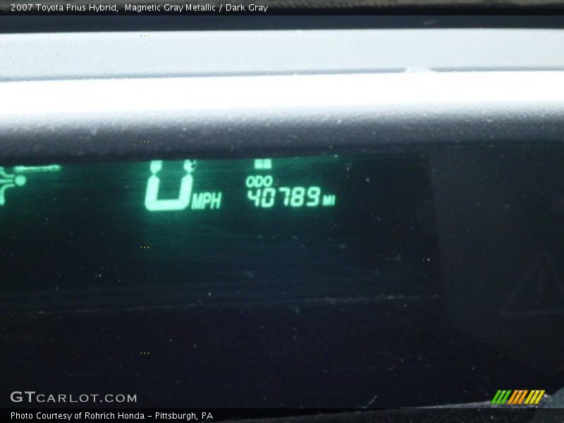 Magnetic Gray Metallic / Dark Gray 2007 Toyota Prius Hybrid