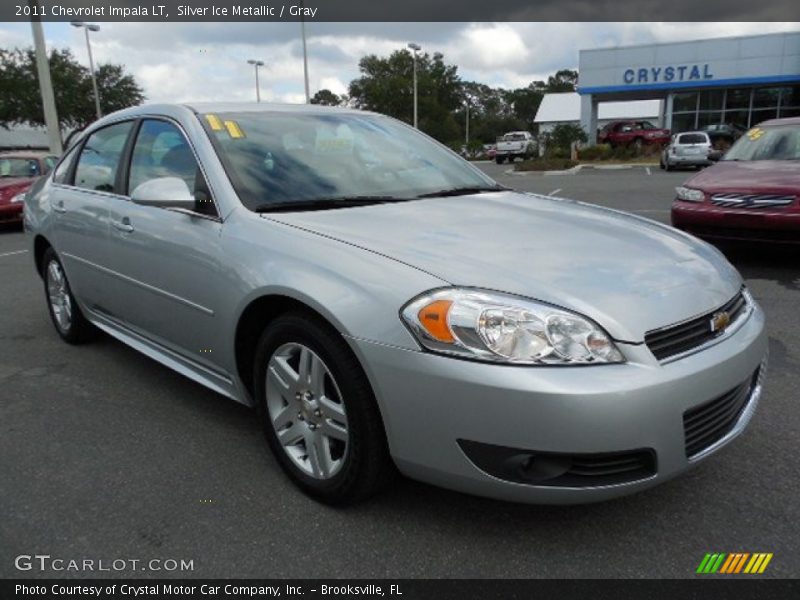 Silver Ice Metallic / Gray 2011 Chevrolet Impala LT
