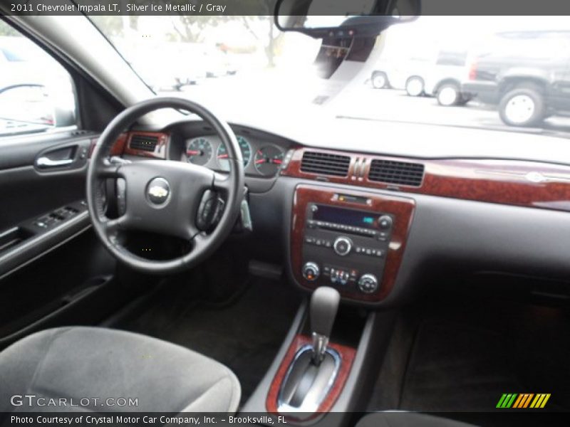 Silver Ice Metallic / Gray 2011 Chevrolet Impala LT